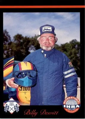 Billy DeWitt - 1989 Checkered Flag IHRA - #61 - Racing - Racing Card Single