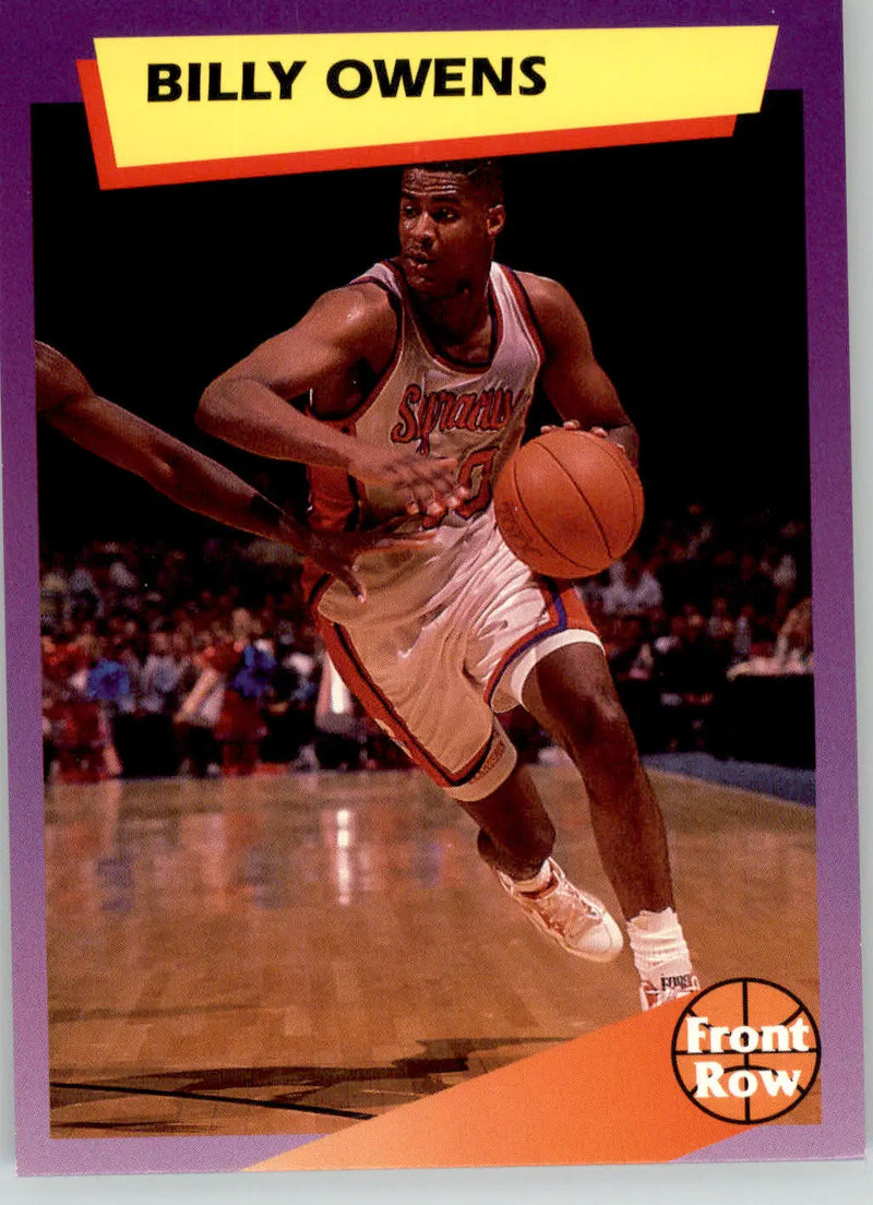 Billy Owens - 1992 Front Row Dream Picks - #18 - Basketball - Basketball Card Single