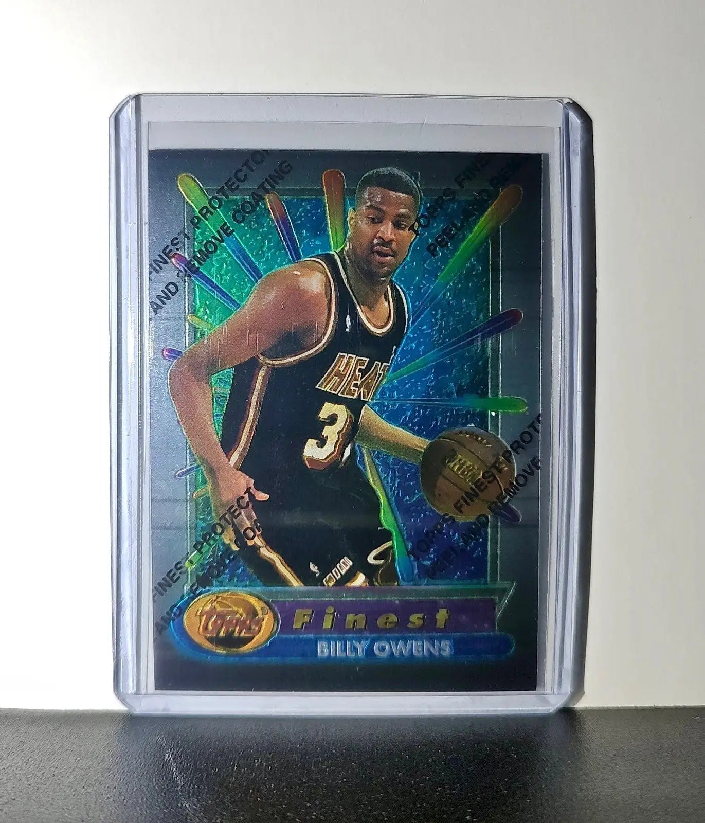 Billy Owens 1994-95 Topps Finest #185 Basketball Card - Basketball Card Single