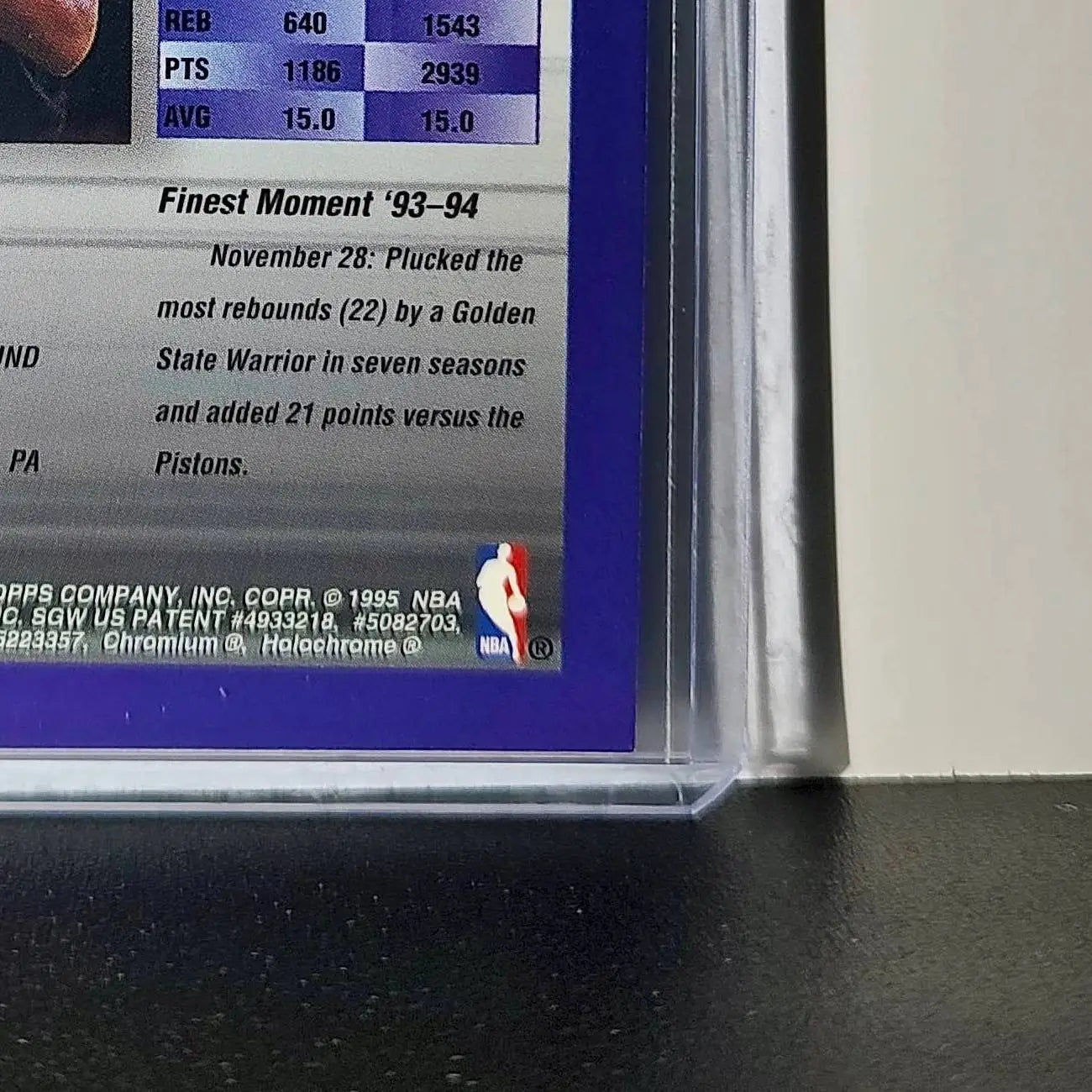 Billy Owens 1994-95 Topps Finest #185 Basketball Card - Basketball Card Single