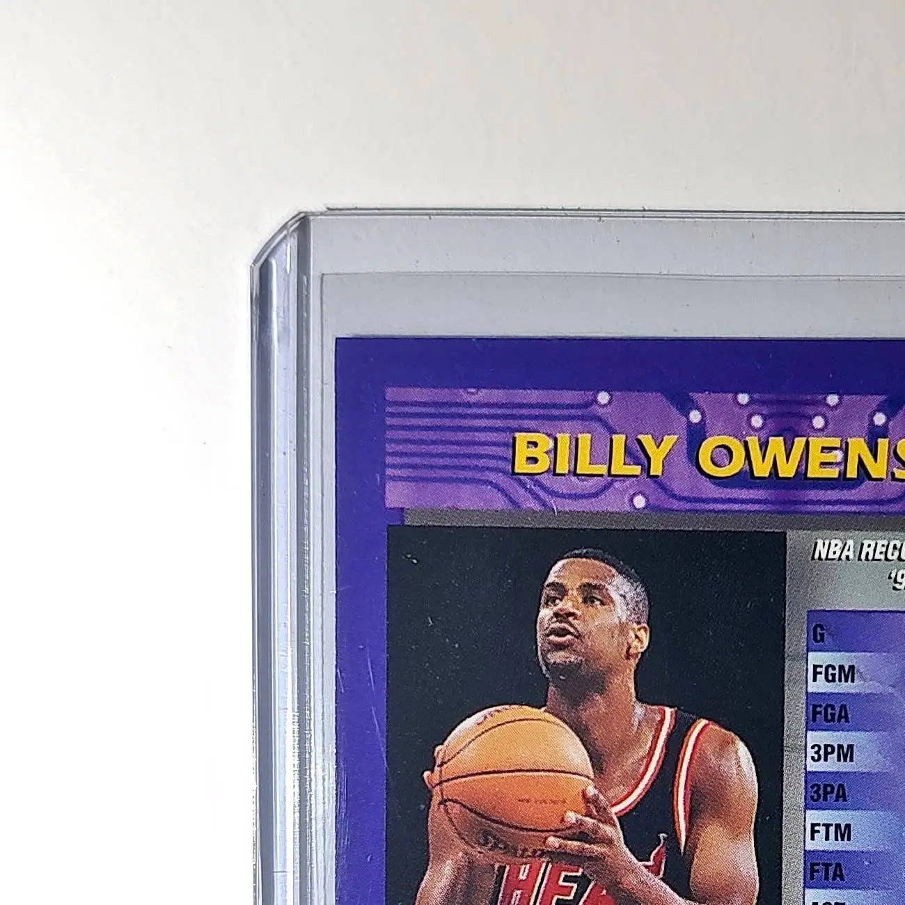 Billy Owens 1994-95 Topps Finest #185 Basketball Card - Basketball Card Single