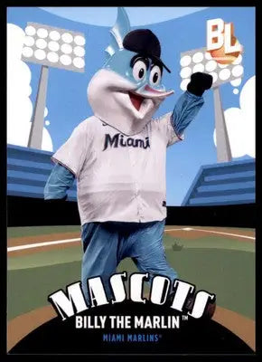 Billy the Marlin 2024 Topps Big League Mascots #M-14 Miami Marlins - Baseball Card Single