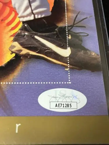 Billy Wagner signed auto on Houston Astros magazine cover photo detail
