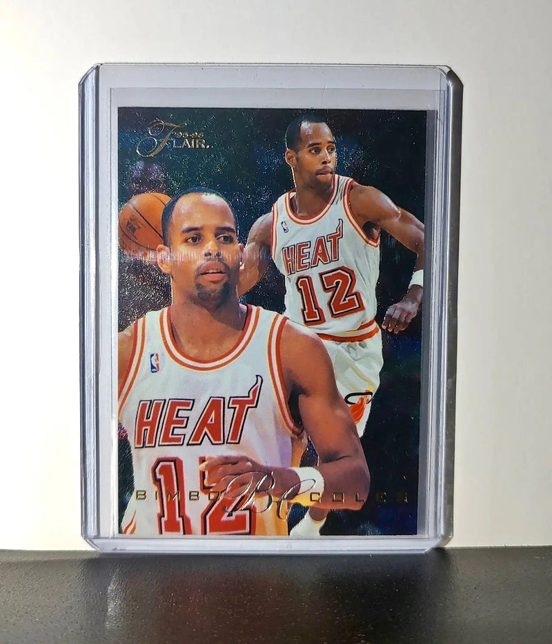 Bimbo Coles 1995-96 Flair NBA #69 Card Miami Heat