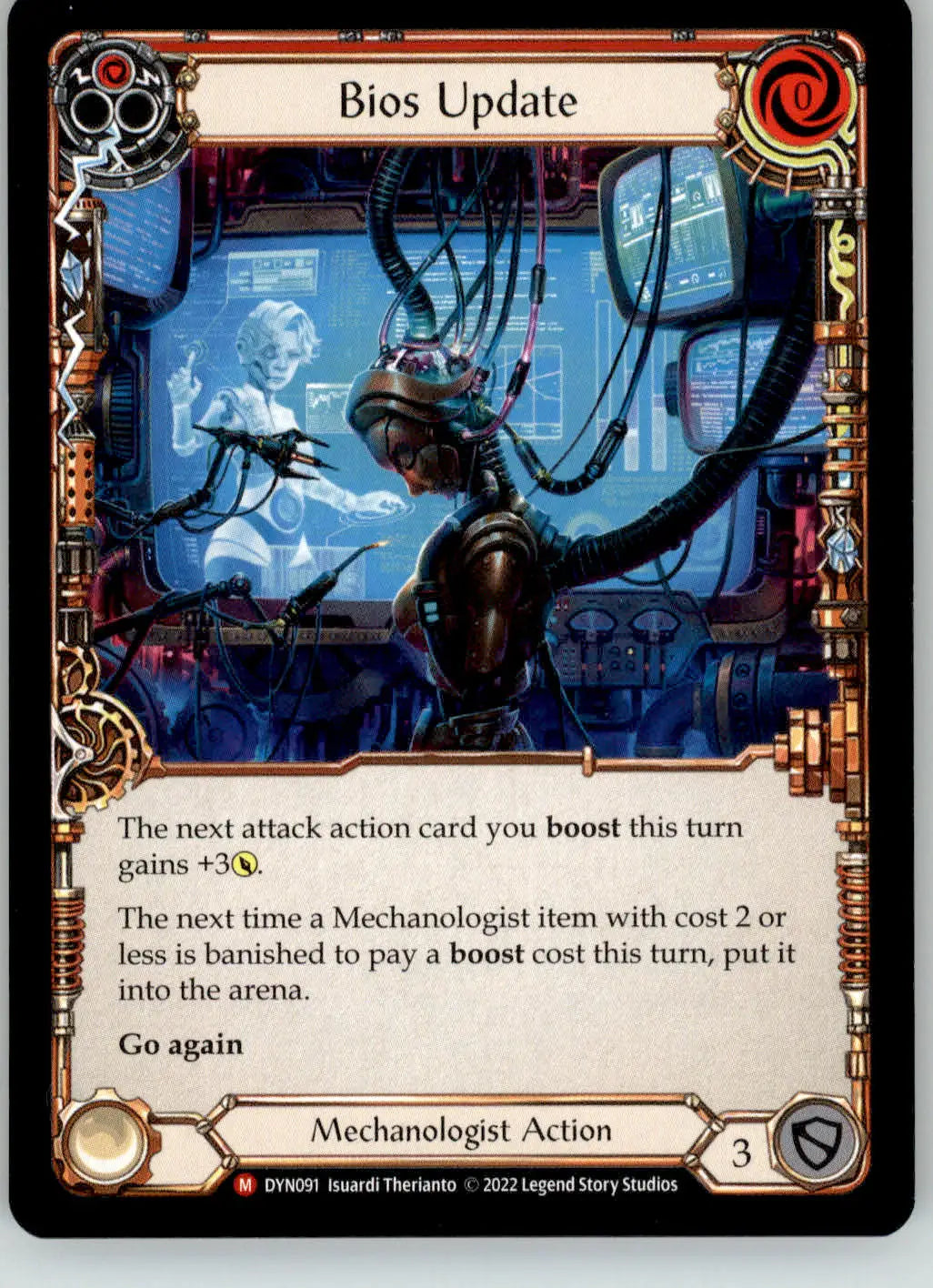 Bios Update - Dynasty - DYN091 - NM Flesh and Blood - TCG Card Single