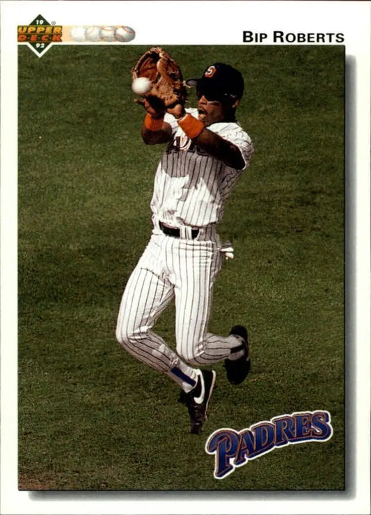 Bip Roberts 1992 Upper Deck MLB #141 Baseball Card San Diego Padres - Baseball Card Single
