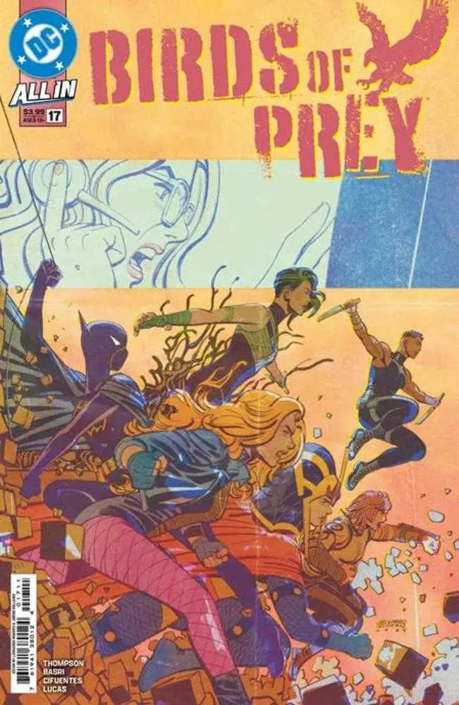 Birds of Prey comic book cover featuring Cassandra Cain artwork by Leonardo Romero