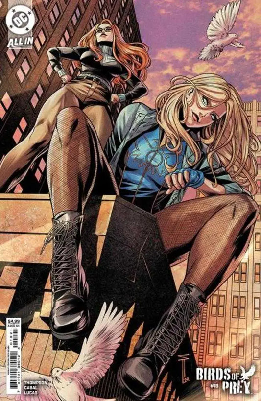 Birds Of Prey #18 Cover B Serg Acuna Card Stock Variant comic book cover