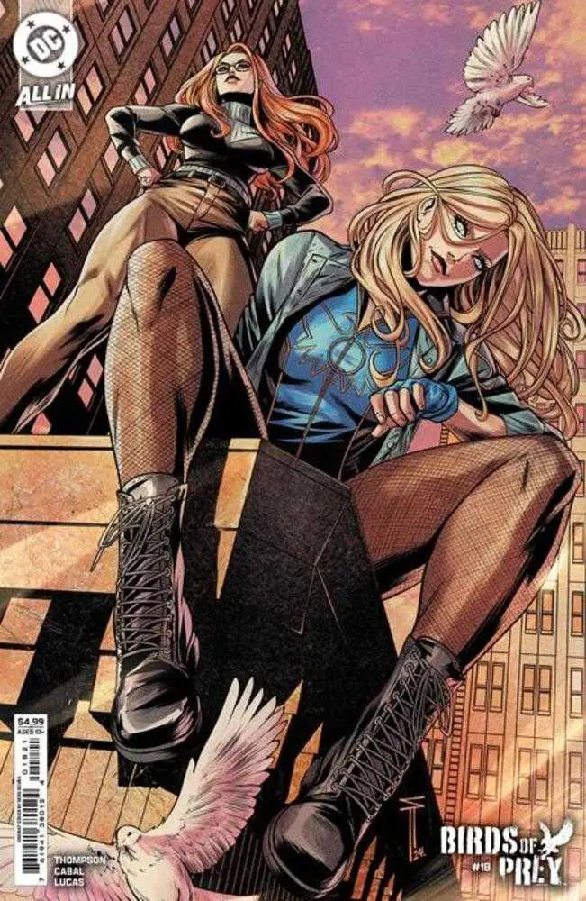 Birds Of Prey #18 Cover B Serg Acuna Card Stock Variant comic book cover
