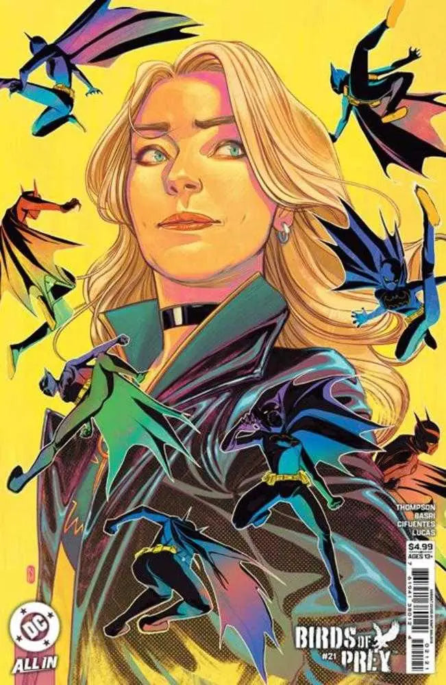 Comic book cover Birds Of Prey #21 Cover B Nimit Malavia Card Stock Variant