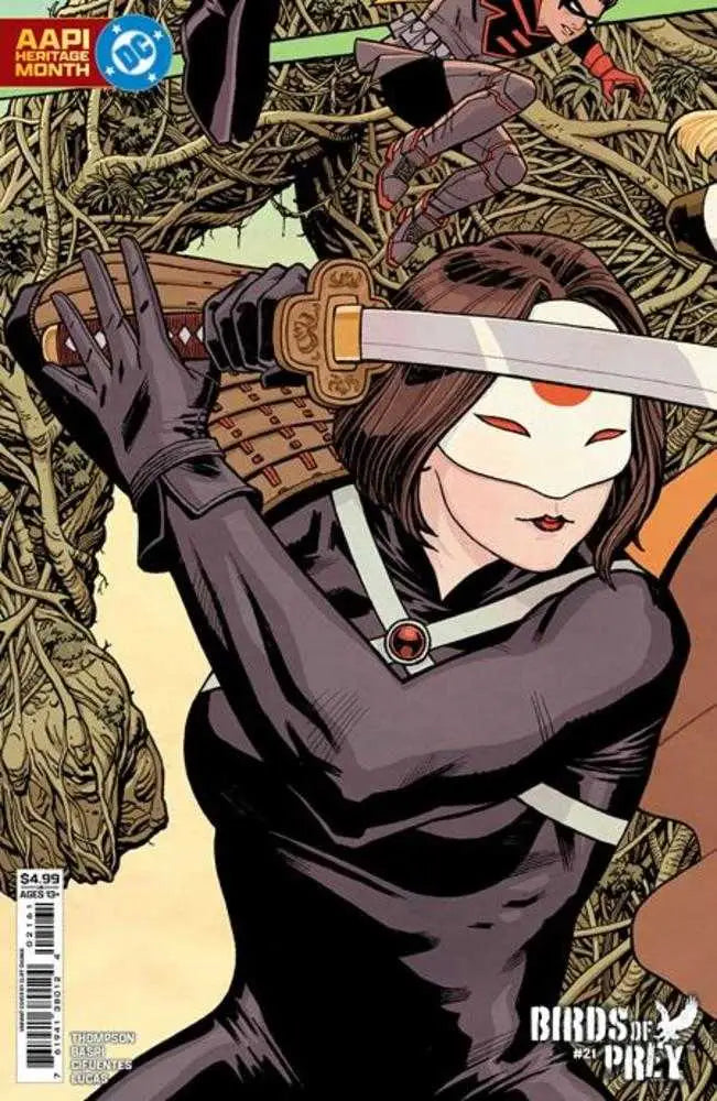 Comic book cover Birds Of Prey #21 Cover D Cliff Chiang AAPI Heritage Month Connecting Card Stock Variant