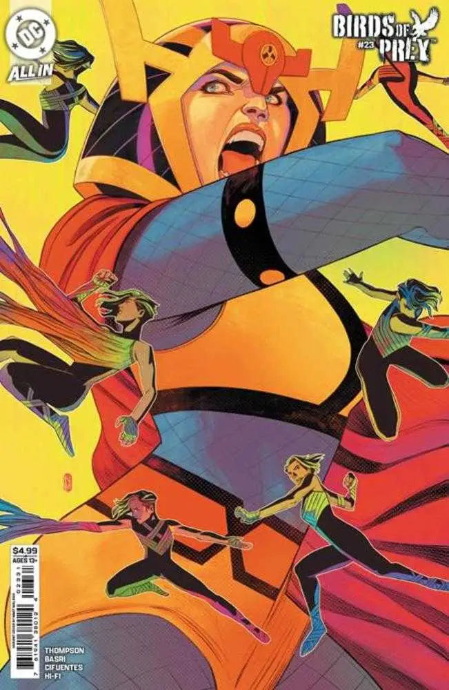Birds of Prey #23 Cover B Nimit Malavia comic book cover featuring shadow army design
