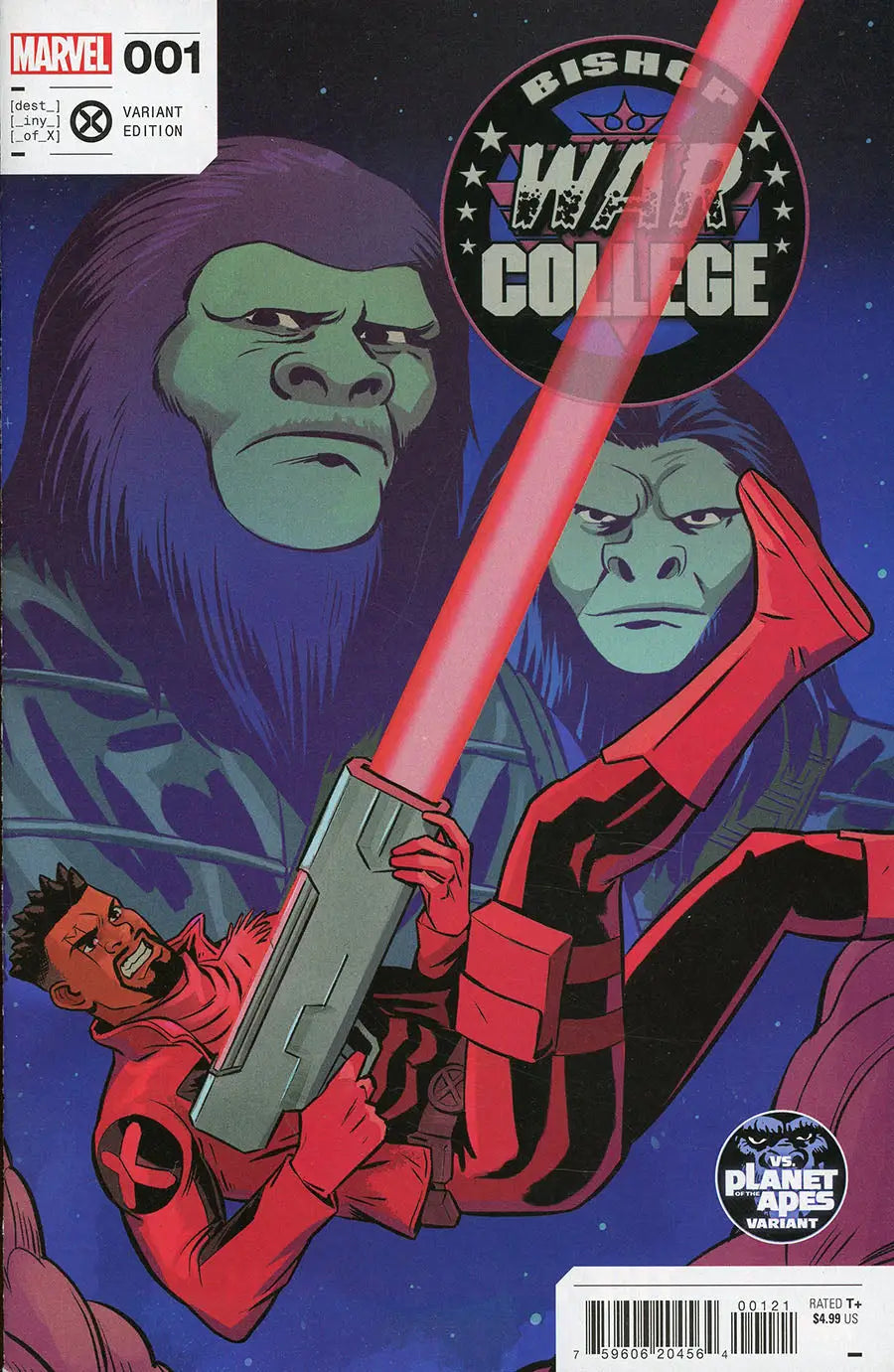 Bishop War College #1 Bustos Planet Of The Apes Variant - Comic Book