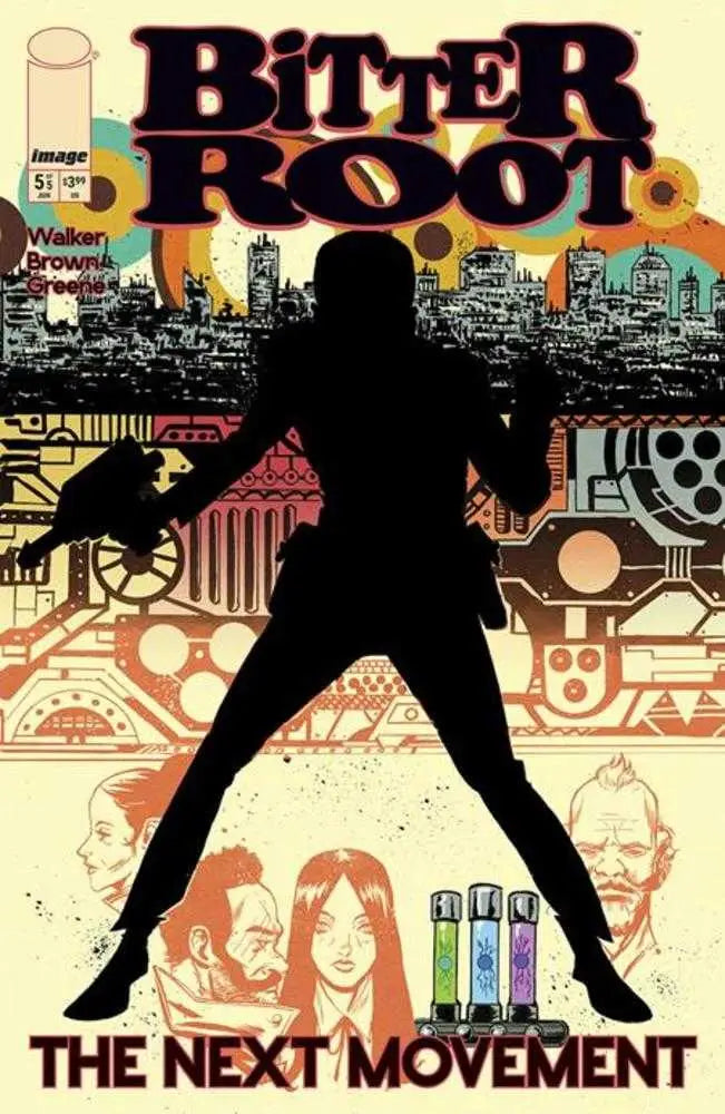 Bitter Root The Next Movement #5 (Of 5) Cover A Sanford Greene Connecting (Mature) - Comic Book