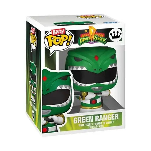 Bitty Pop Bitty Bot MMPR Dragonzord with Green Ranger Vinyl Figure - Funko Pop