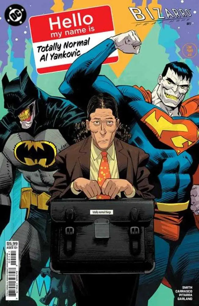 Bizarro Year None #1 (Of 4) Cover D Dan Mora Totally Normal Al Yankovic Cameo Card Stock Variant - Back Issues