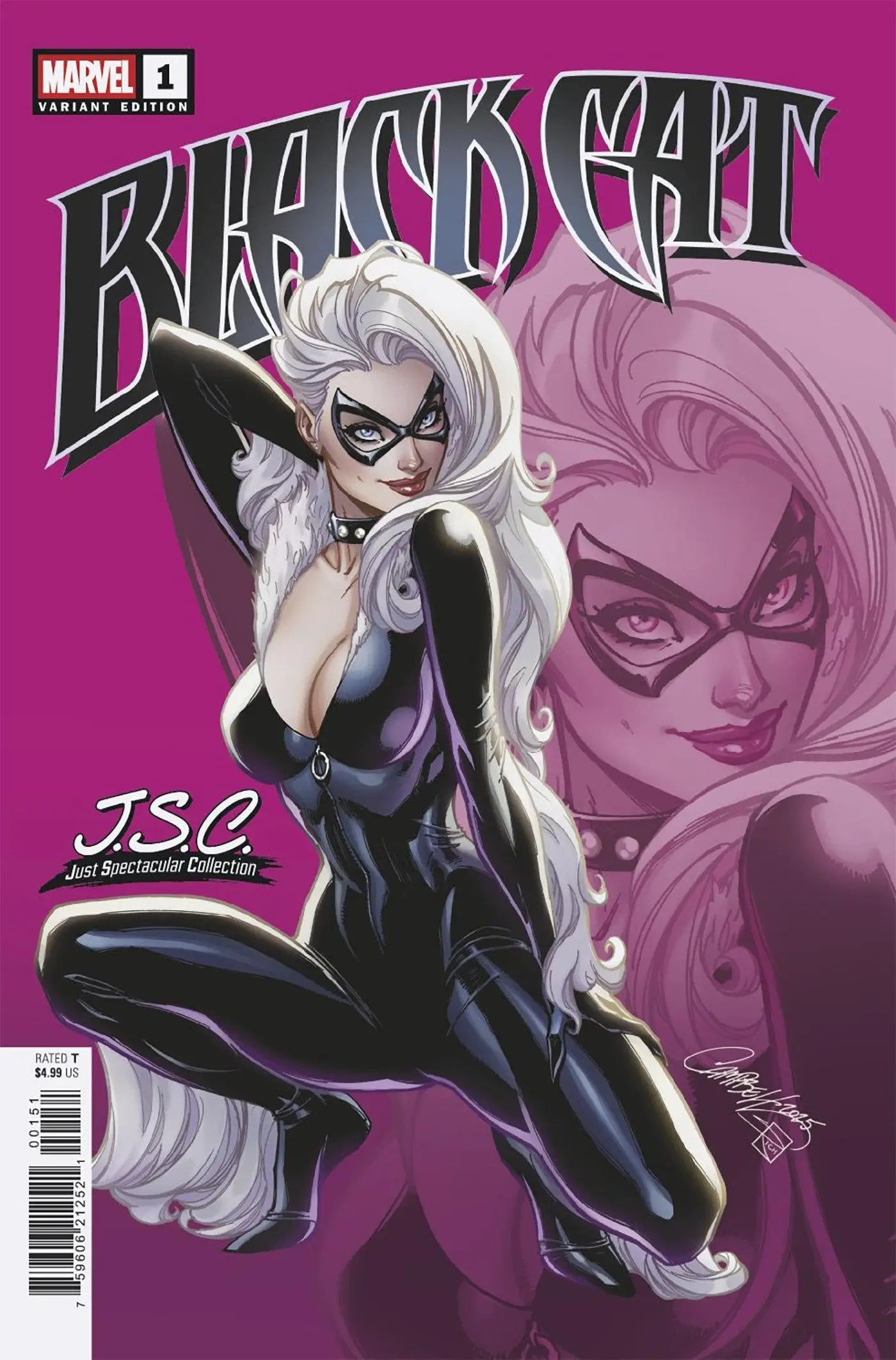 Black Cat #1 J. Scott Campbell Just Spectacular Collection Variant - Back Issues
