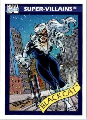 Black Cat - 1990 Impel Marvel Universe - #72 - Non_sport - Marvel Card Single