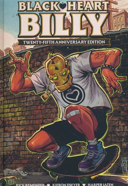 Black Heart Billy 25 Th Anniversary Hardcover - Comic Book