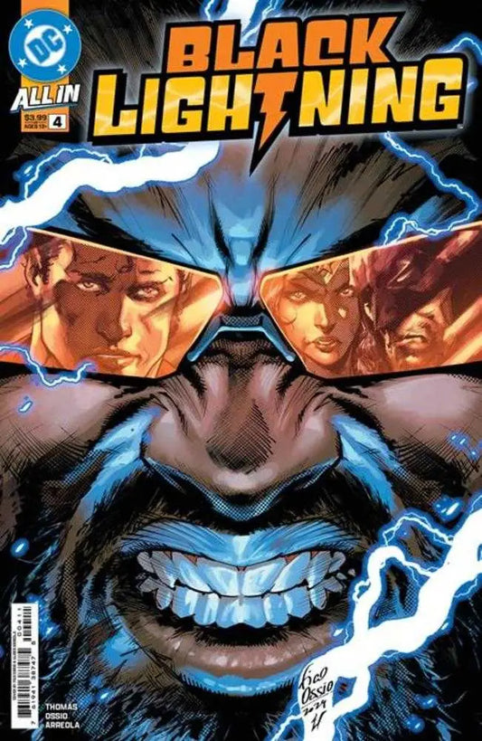 Black Lightning #4 Cover A Fico Ossio - Comic Book