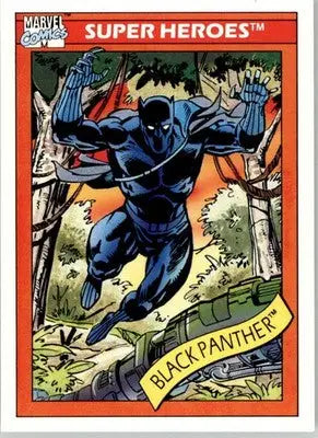 Black Panther - 1990 Impel Marvel Universe - #20 - Non_sport - Non-Sports Card Single