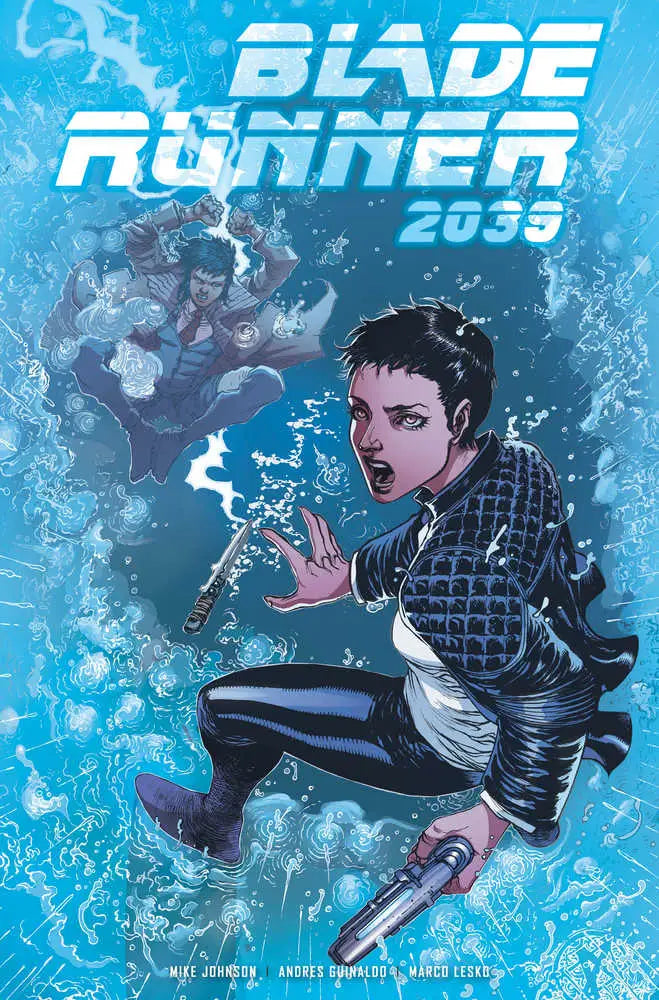 Comic book cover art for Blade Runner 2039 #11 featuring a futuristic figure