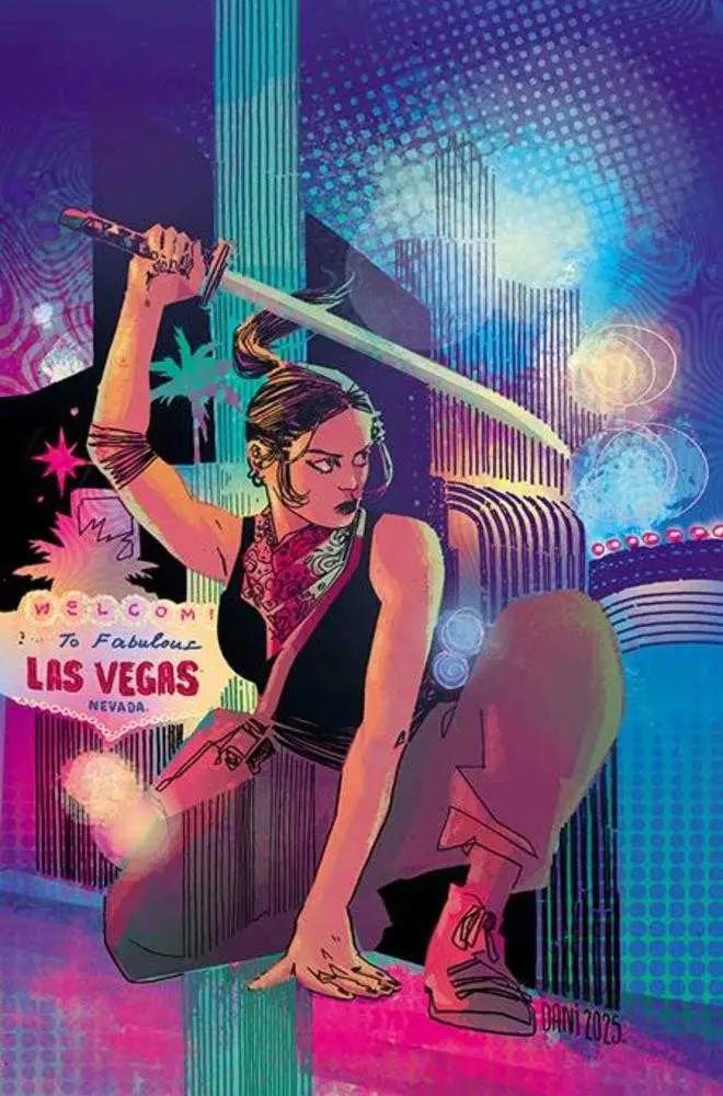 Blade Runner Black Lotus Las Vegas #2 (Of 4) Cover E Dani Full Art Variant (Mature) - Comic Book