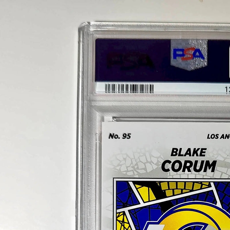 Blake Corum 2024 Panini Sticker Collection 127/299 #95 Red Foil PSA 10 Gem Mint - Other