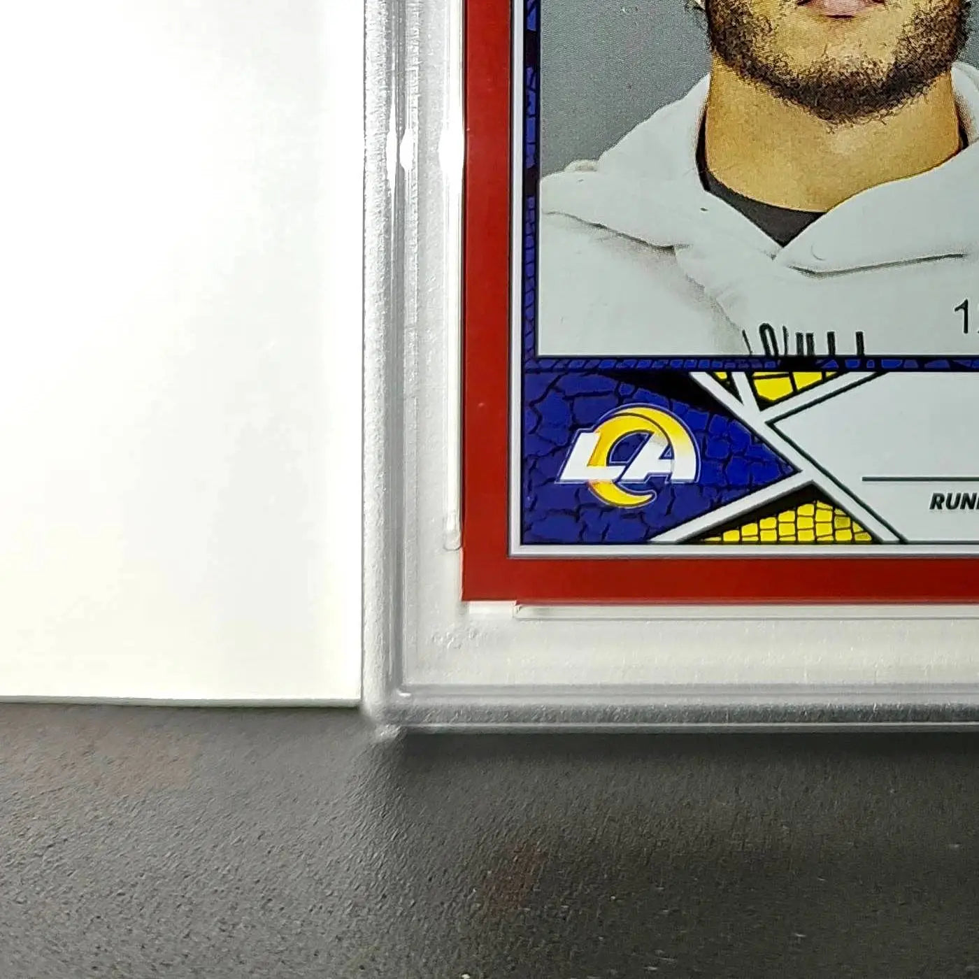 Blake Corum 2024 Panini Sticker Collection 127/299 #95 Red Foil PSA 10 Gem Mint - Other