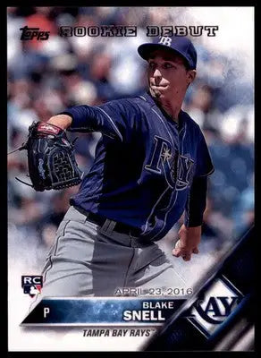 Blake Snell 2016 Topps Update #US40 Tampa Bay Rays - Baseball Card Single