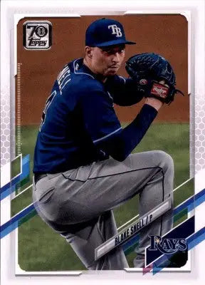 Blake Snell 2021 Topps #261 Tampa Bay Rays - Baseball Card Single