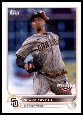 Blake Snell 2022 Topps Opening Day #216 San Diego Padres - Baseball Card Single