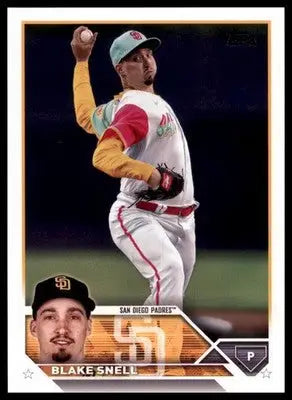 Blake Snell 2023 Topps #208 San Diego Padres - Baseball Card Single