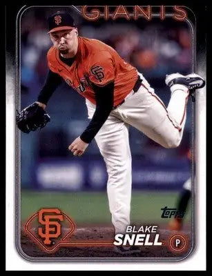 Blake Snell 2024 Topps Update #US57 San Francisco Giants