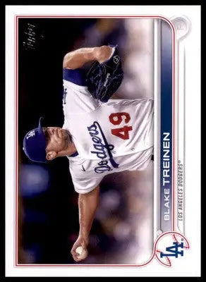 Blake Treinen 2022 Topps Update #US164 Los Angeles Dodgers - Baseball Card Single