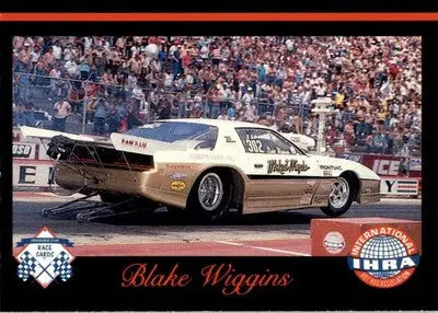 Blake Wiggins - 1989 Checkered Flag IHRA - #79 - Racing - Racing Card Single