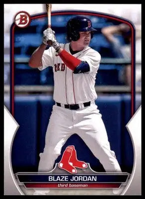 Blaze Jordan 2023 Bowman Prospects #BP-101 Boston Red Sox - Baseball Card Single