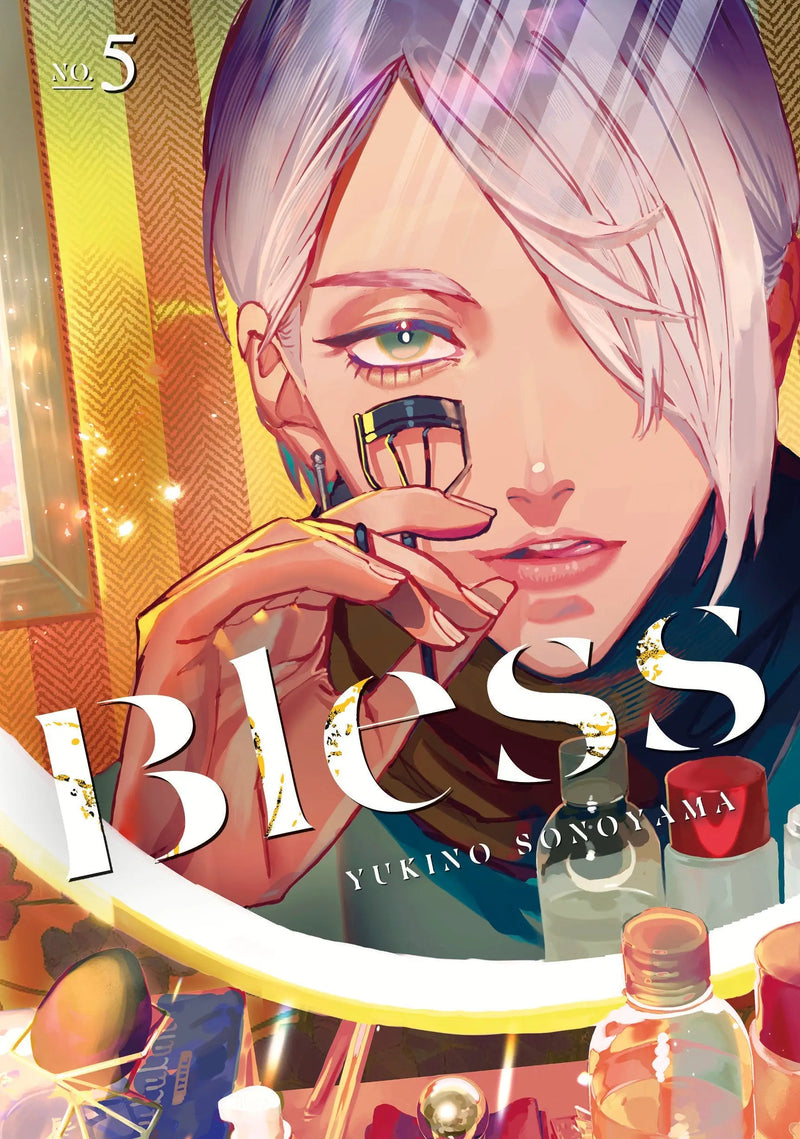 Manga cover art from Bless 5 showcasing inspirational fashion manga cover design