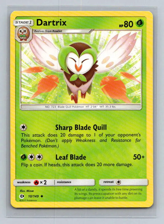 Blister Exclusives #010/149 Dartrix - Pokémon Card Single