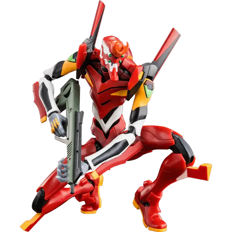 Blokees Evangelion Action Edition Model Kit - Unit 02 - Action Figure & Toy
