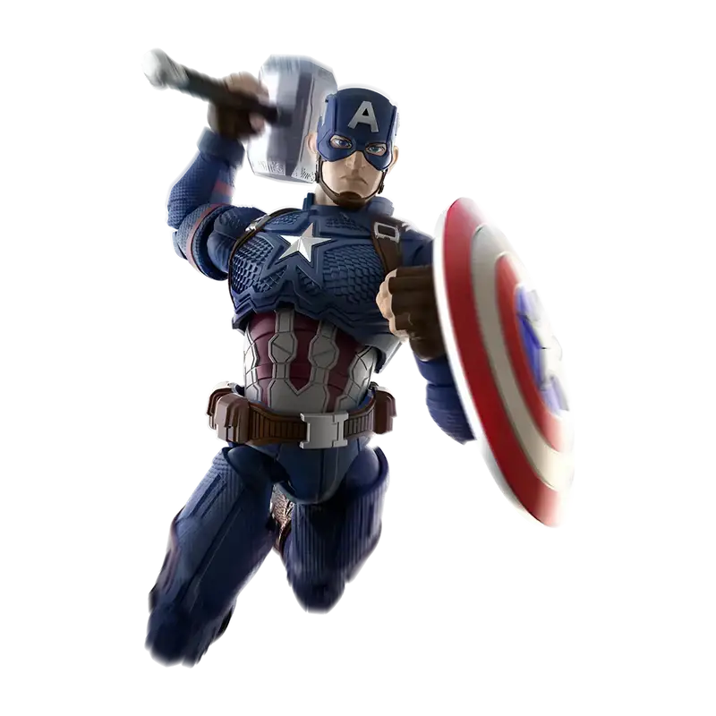 Blokees Marvel Champion Class Model Kit - Captain America - Collectibles