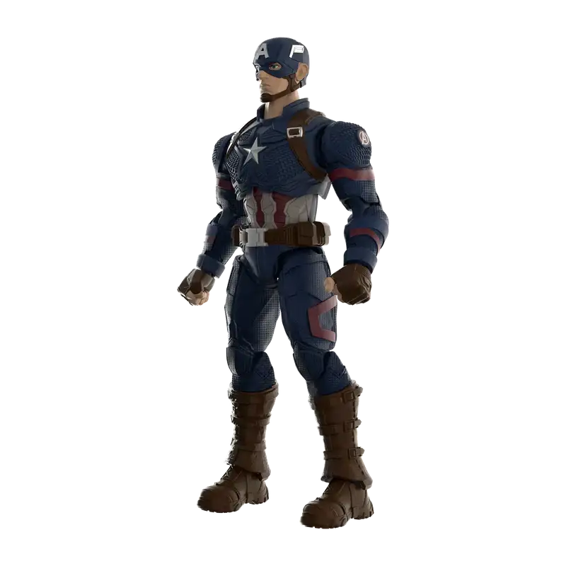 Blokees Marvel Champion Class Model Kit - Captain America - Collectibles