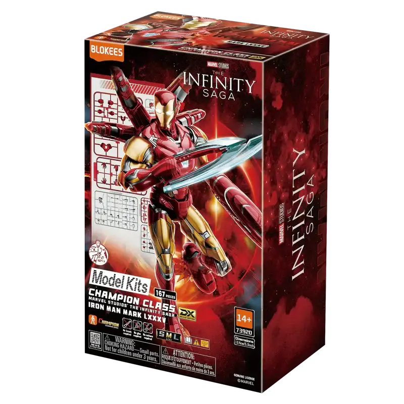 Blokees Marvel Champion Class Model Kit - Iron Man - Collectibles