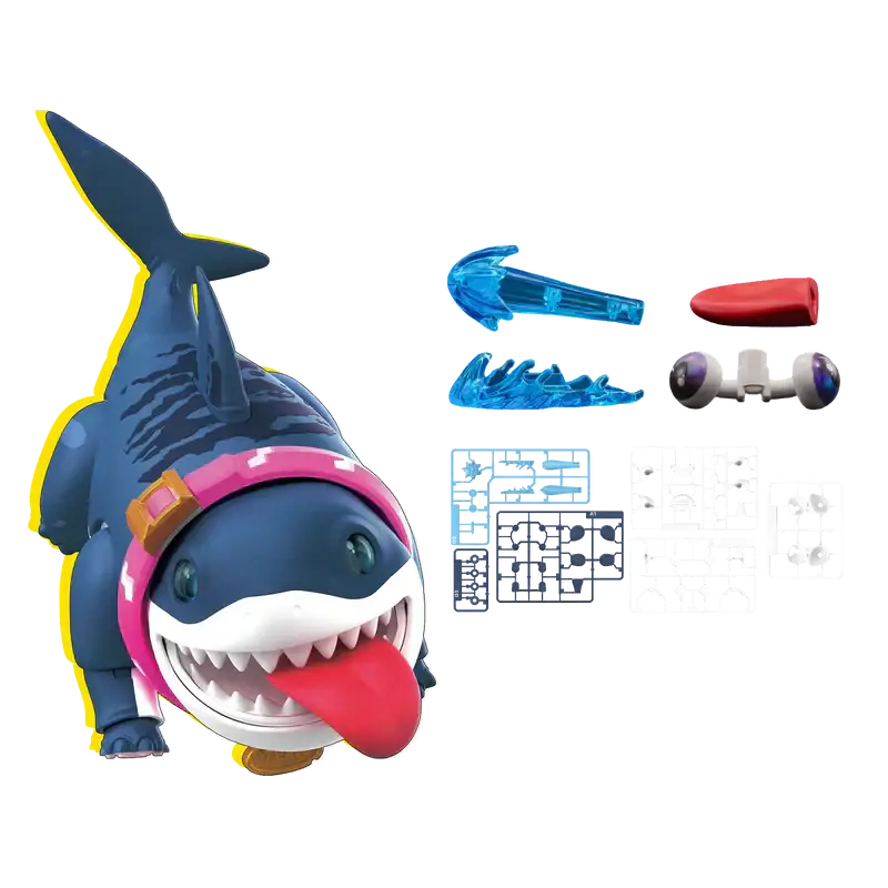 Blokees Marvel Rivals Champion Class Model Kit - Jeff the Land Shark - Entertainment Collectible