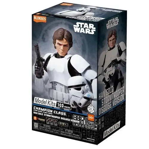 Blokees Star Wars Champion Class Model Kit - Han Solo (Stormtrooper Disguise) - Model Kit