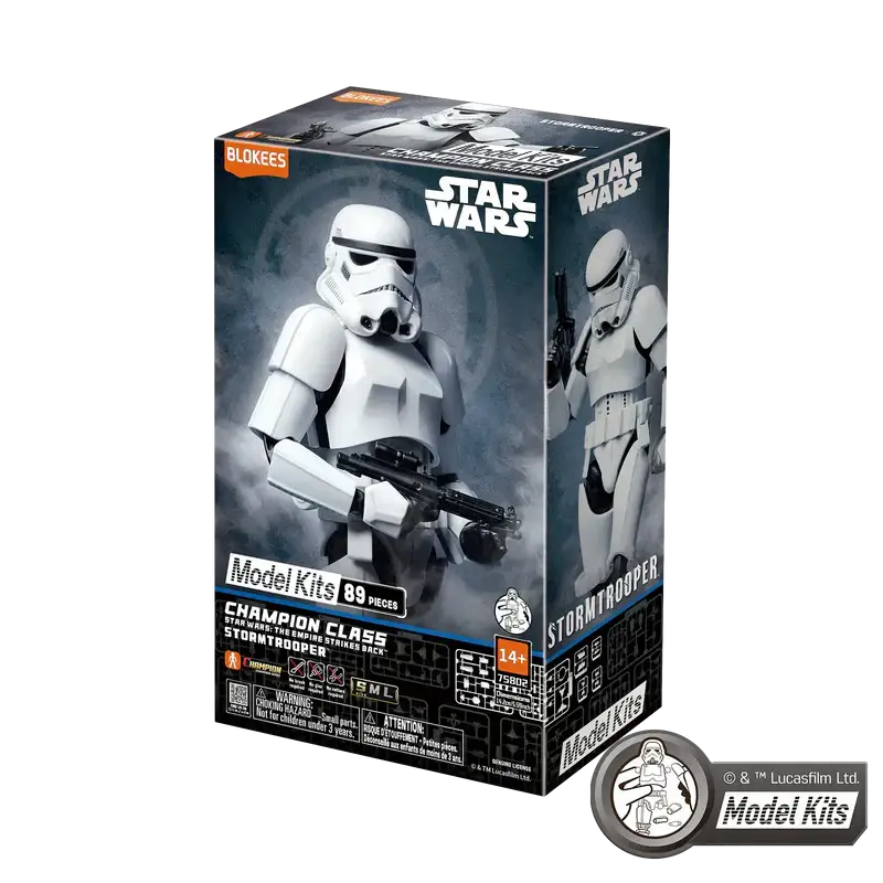 Blokees Star Wars Champion Class Model Kit - Stormtrooper - Star Wars Model Kit