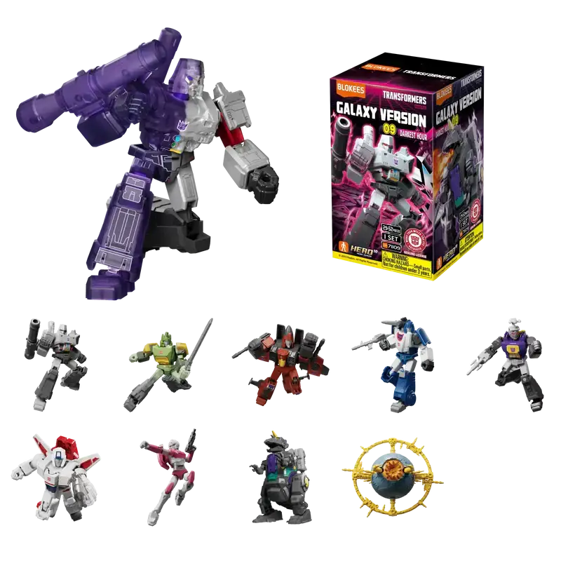 Blokees Transformers Galaxy Version 9 Mini Model Kit - Collectibles