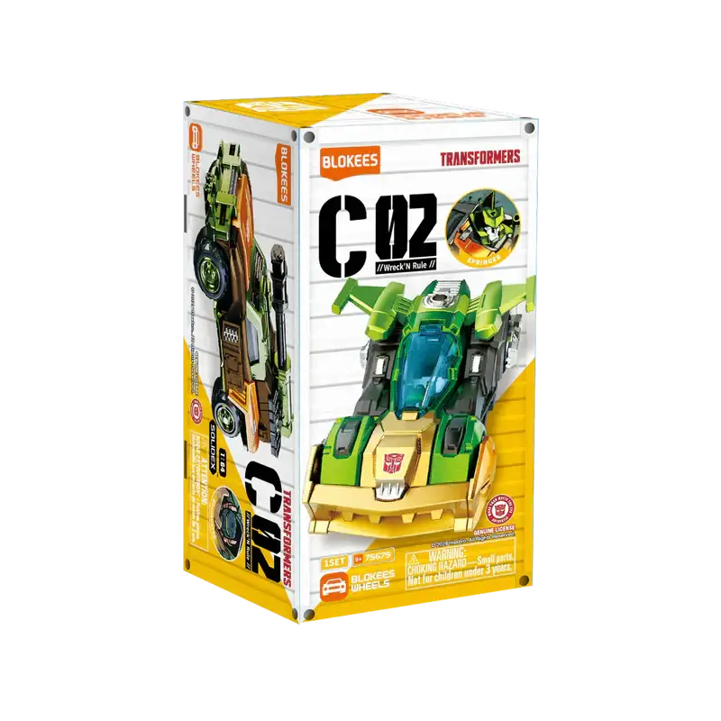 Blokees Transformers Wheels C2 Mini Model Kit - Other Toys - Action Figure