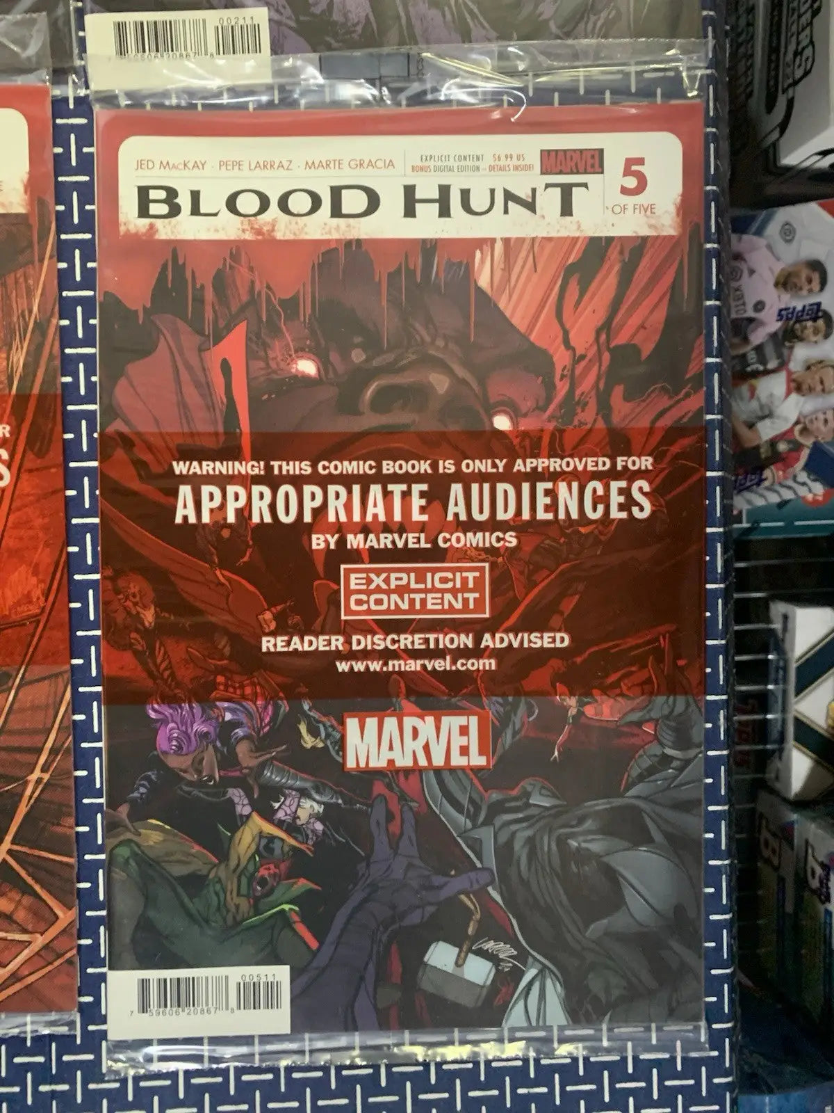 Blood Hunt Red Band #1 2 3 4 5 (Of 5) 1st Print Set LOT Bagged Sealed 2024 - Comic Book
