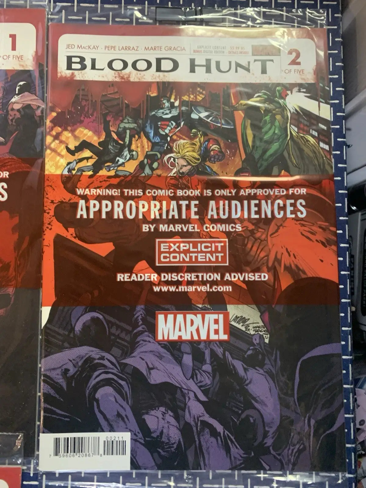 Blood Hunt Red Band #1 2 3 4 5 (Of 5) 1st Print Set LOT Bagged Sealed 2024 - Comic Book